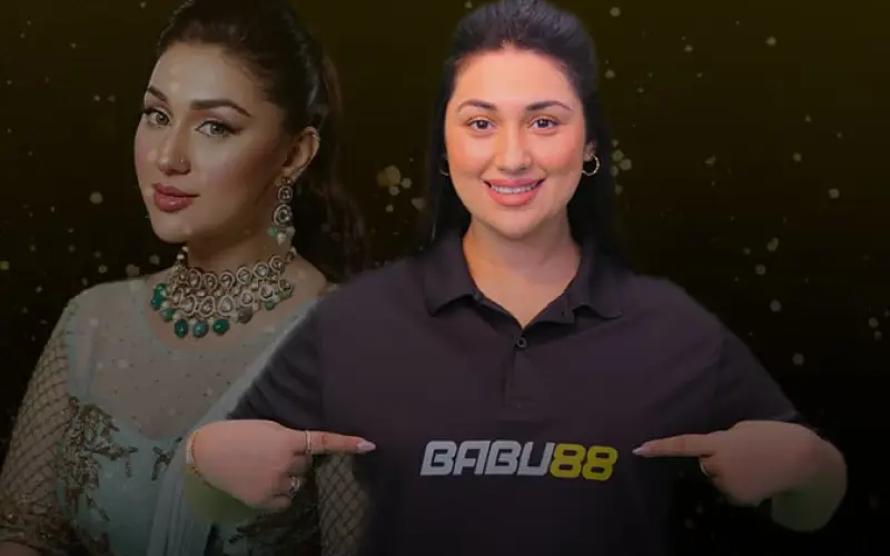 See Apu Biswas representing the Babu88 brand as a prominent ambassador.