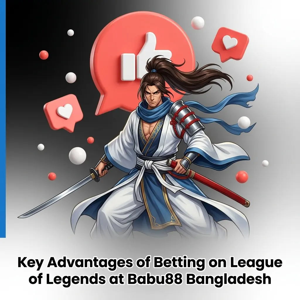 Babu88 Bangladesh League of Legends betting advantages including bonuses, local payments, and mobile app features