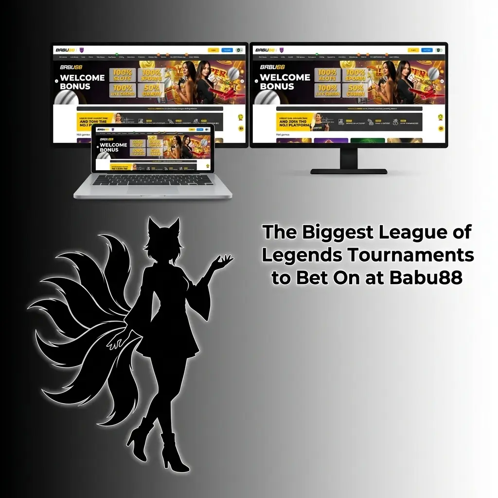 League of Legends major tournaments including Worlds, MSI, LCK, LPL and LEC available to bet on at Babu88