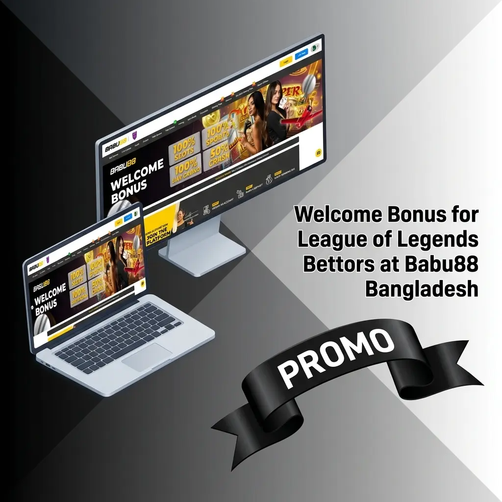 Babu88 Bangladesh welcome bonus 100% deposit match up to 18000 BDT for League of Legends esports betting