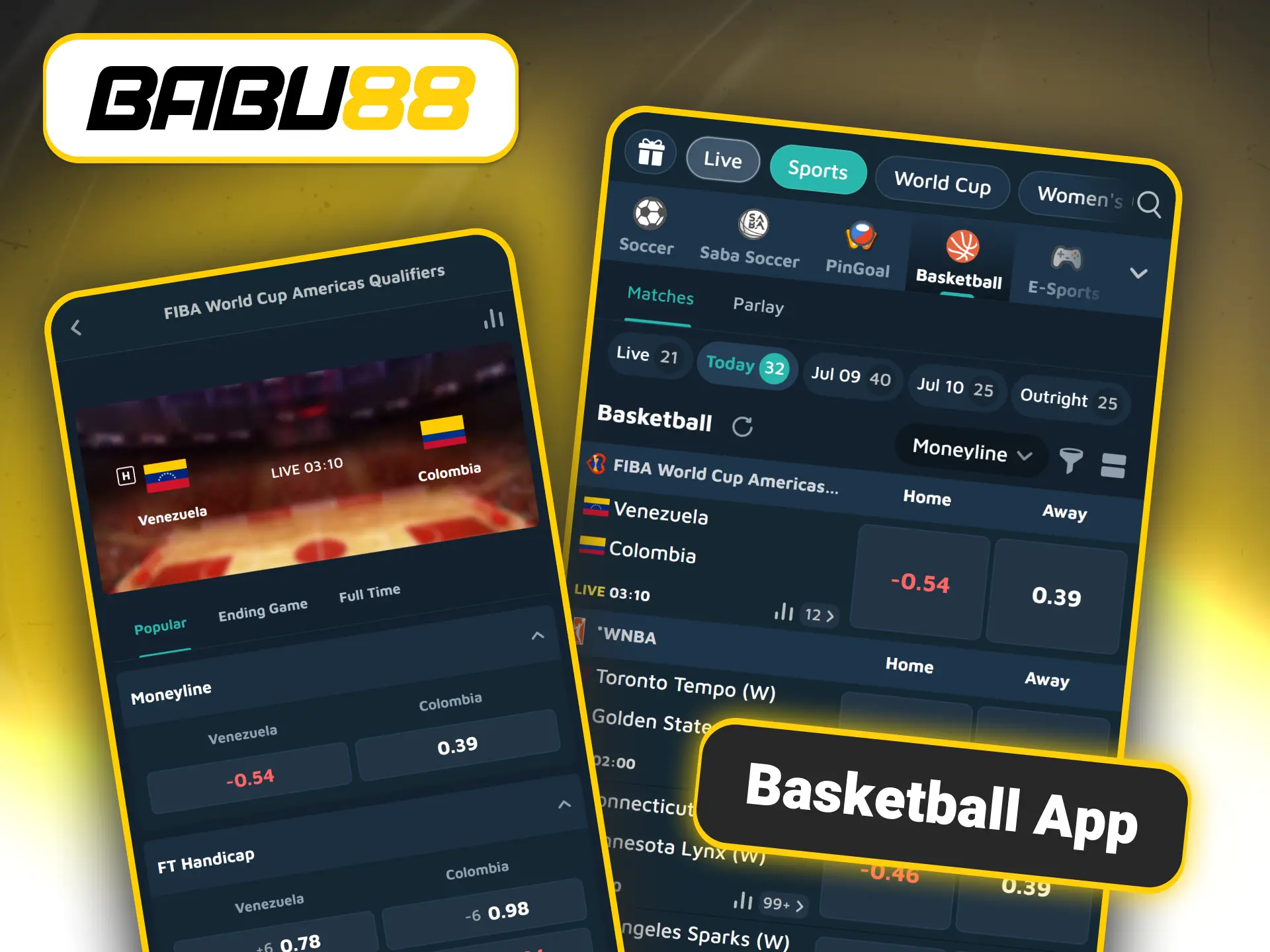 Access mobile basketball wagering markets via Babu88 official application.
