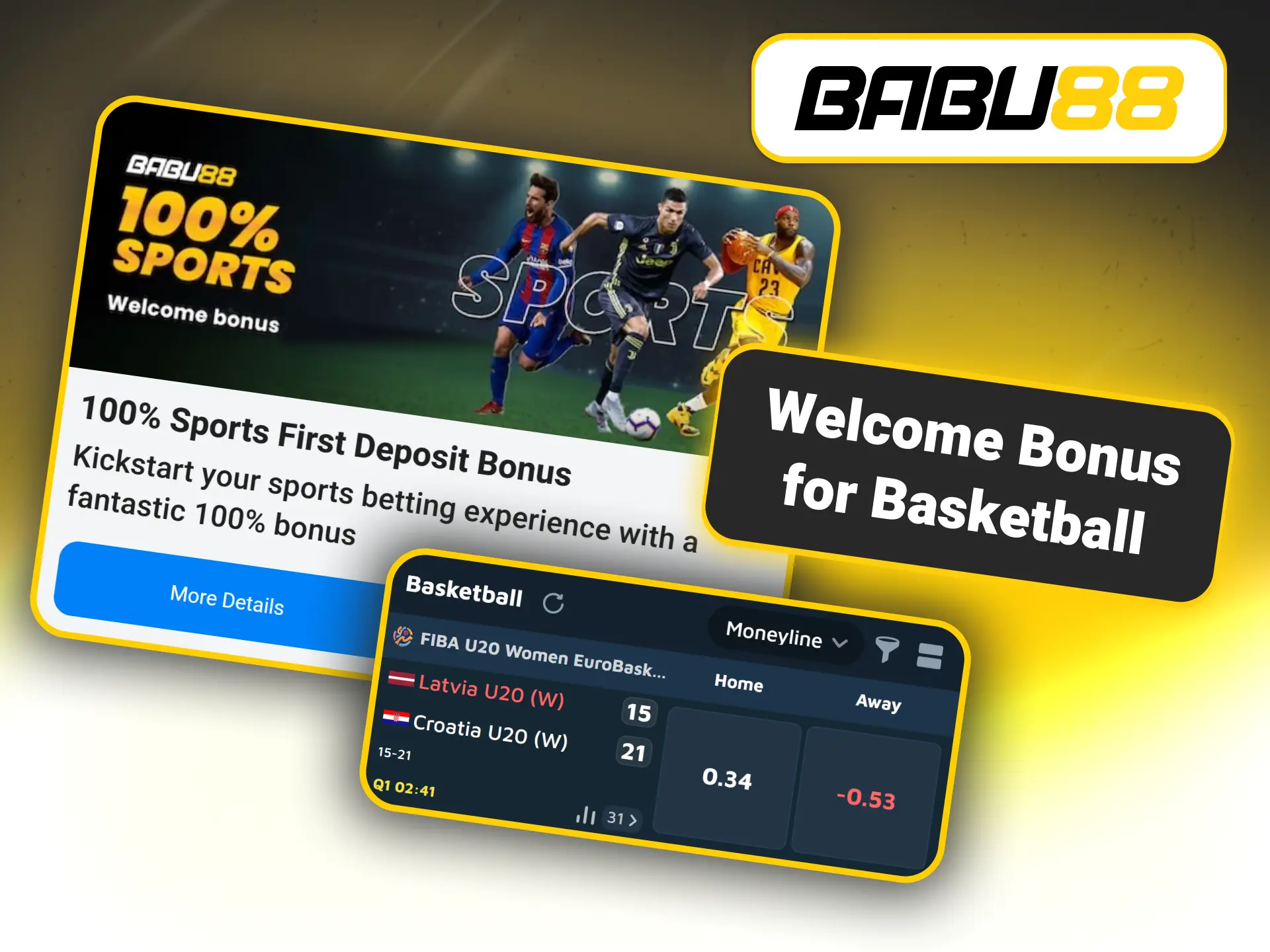 Claim promotional sports wagering rewards on the Babu88 official platform.