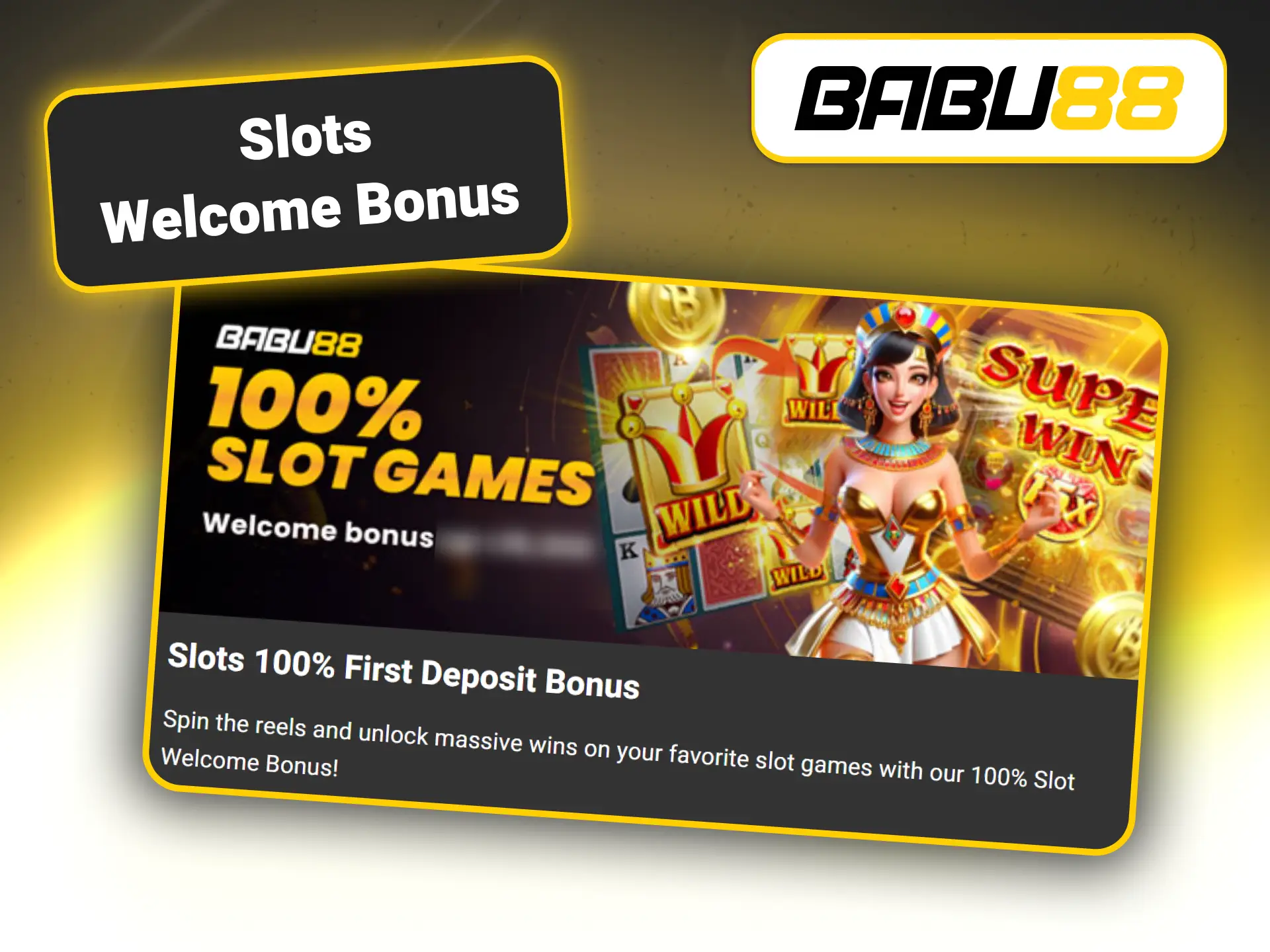 Claim your initial slot game rewards at Babu88 official cashier.