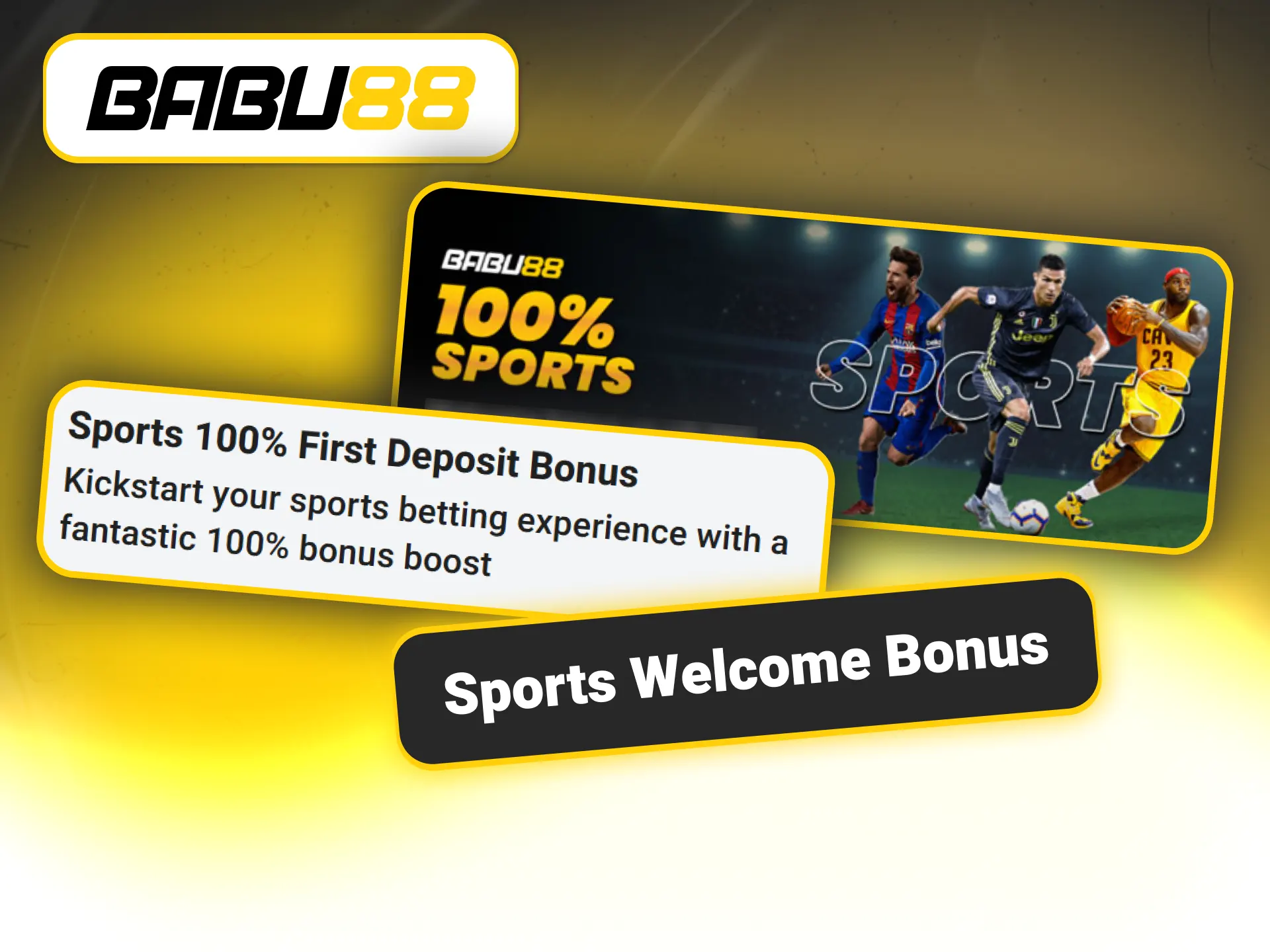 Get your initial sports wagering bonus at Babu88 official sportsbook.