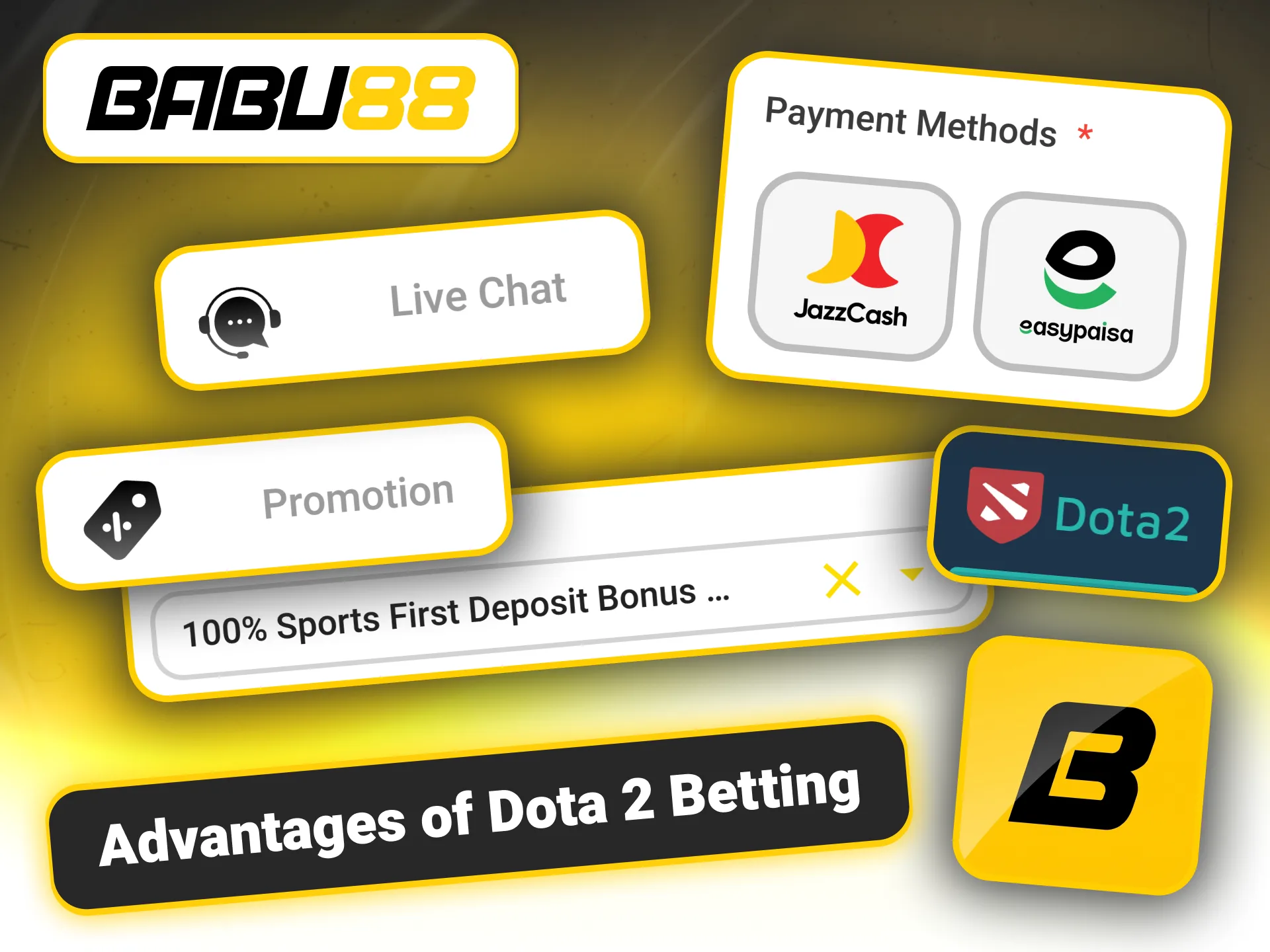 Review top benefits of wagering on the Babu88 official platform.