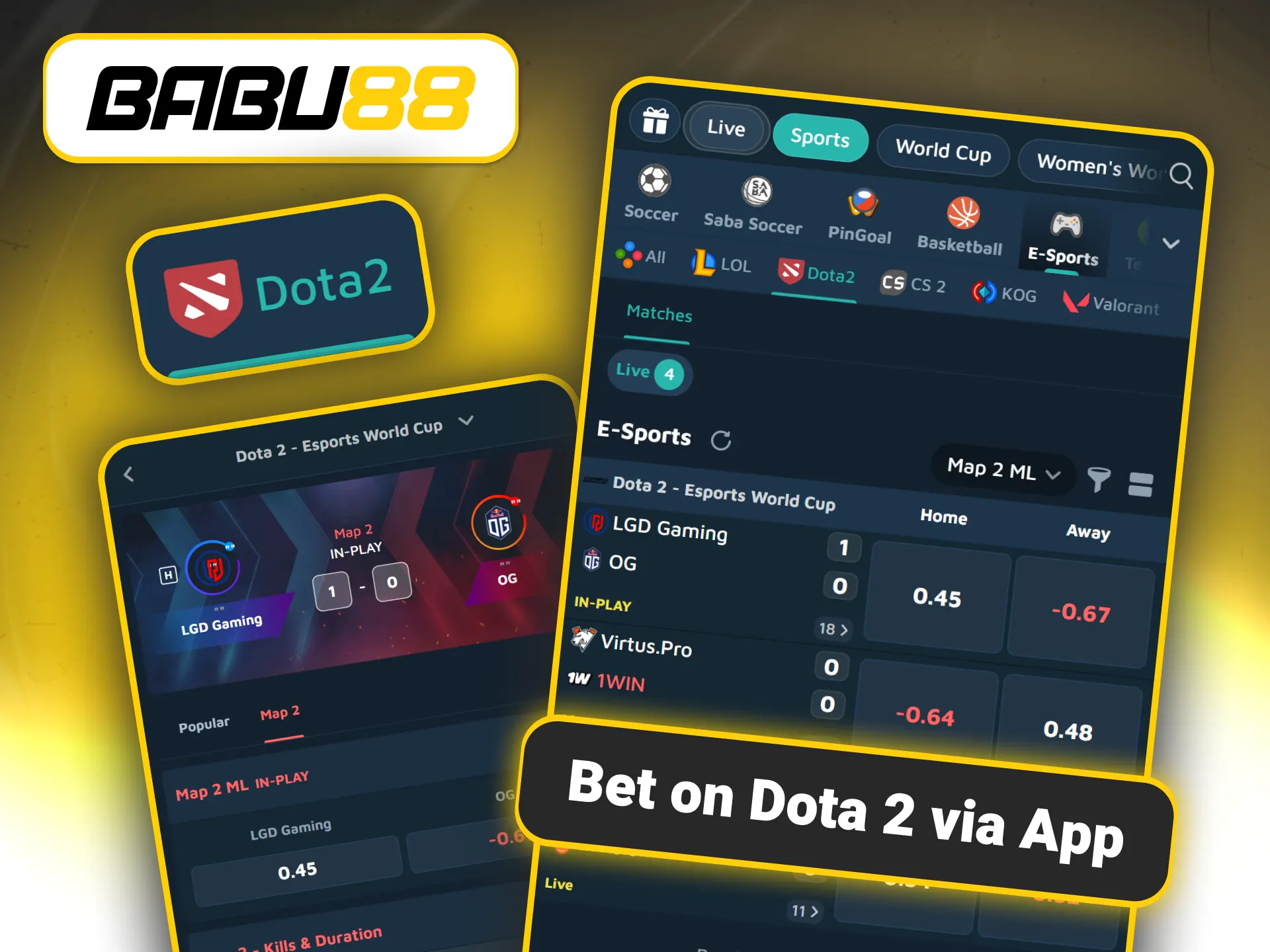 Access live electronic gaming markets via Babu88 official application.