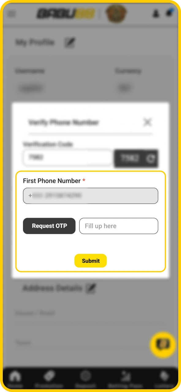 Verify your account details securely within Babu88 official portal.