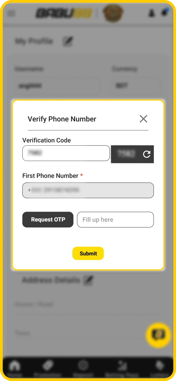 Verify your account details securely within Babu88 official portal.