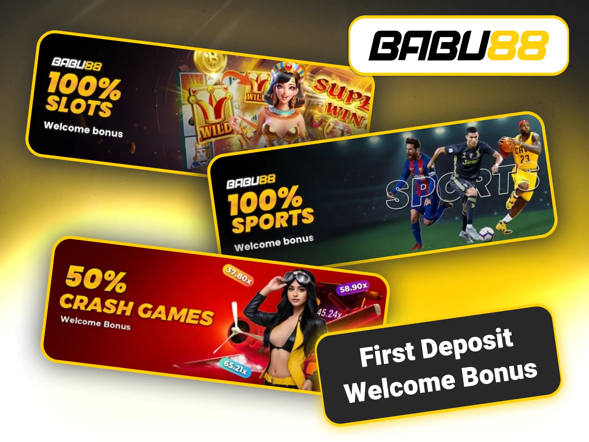 Claim your initial deposit match reward at Babu88 official cashier.